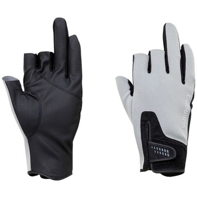 Перчатки Shimano Pearl Fit Gloves 3 S ц:серый