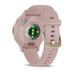 Часы Garmin Venu 3s розовые с золотистым безелем, 010-02785-03