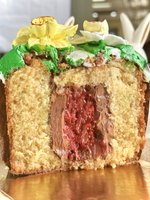 Кулич "Нарциссы" 580 грамм (пасха)