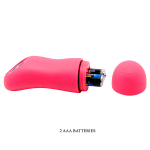 Розовый вибратор для стимуляции клитора и точки G Pretty Love Fancy Clamshell BI-014368W