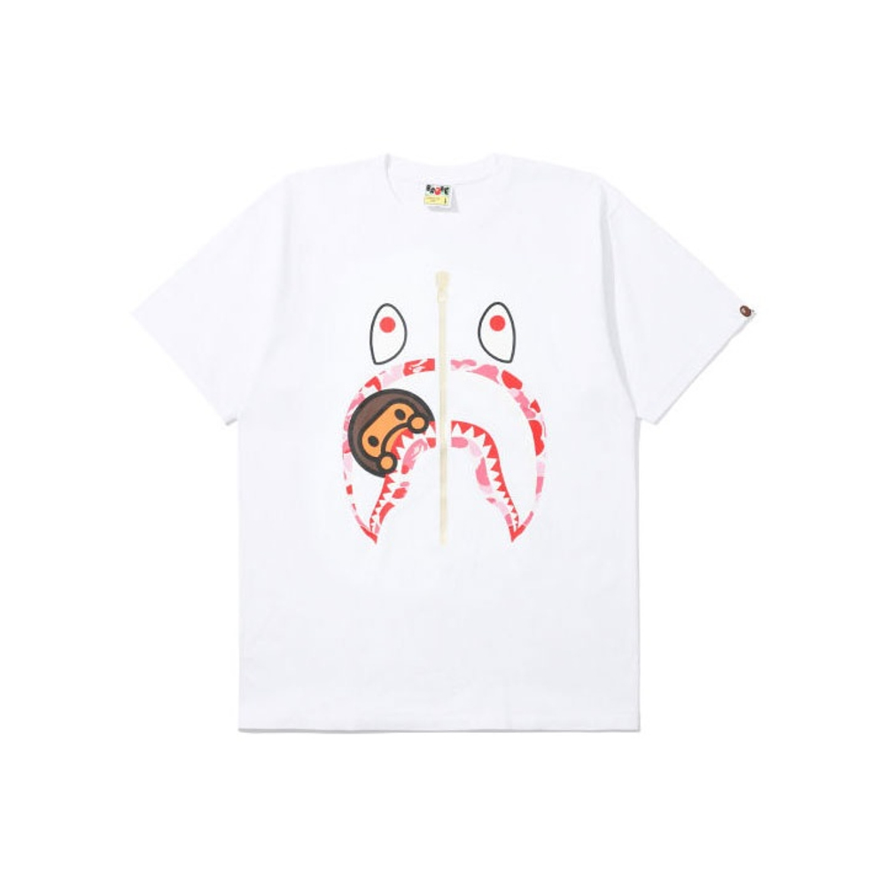 A Bathing Ape Abc Camo Milo Shark Tee