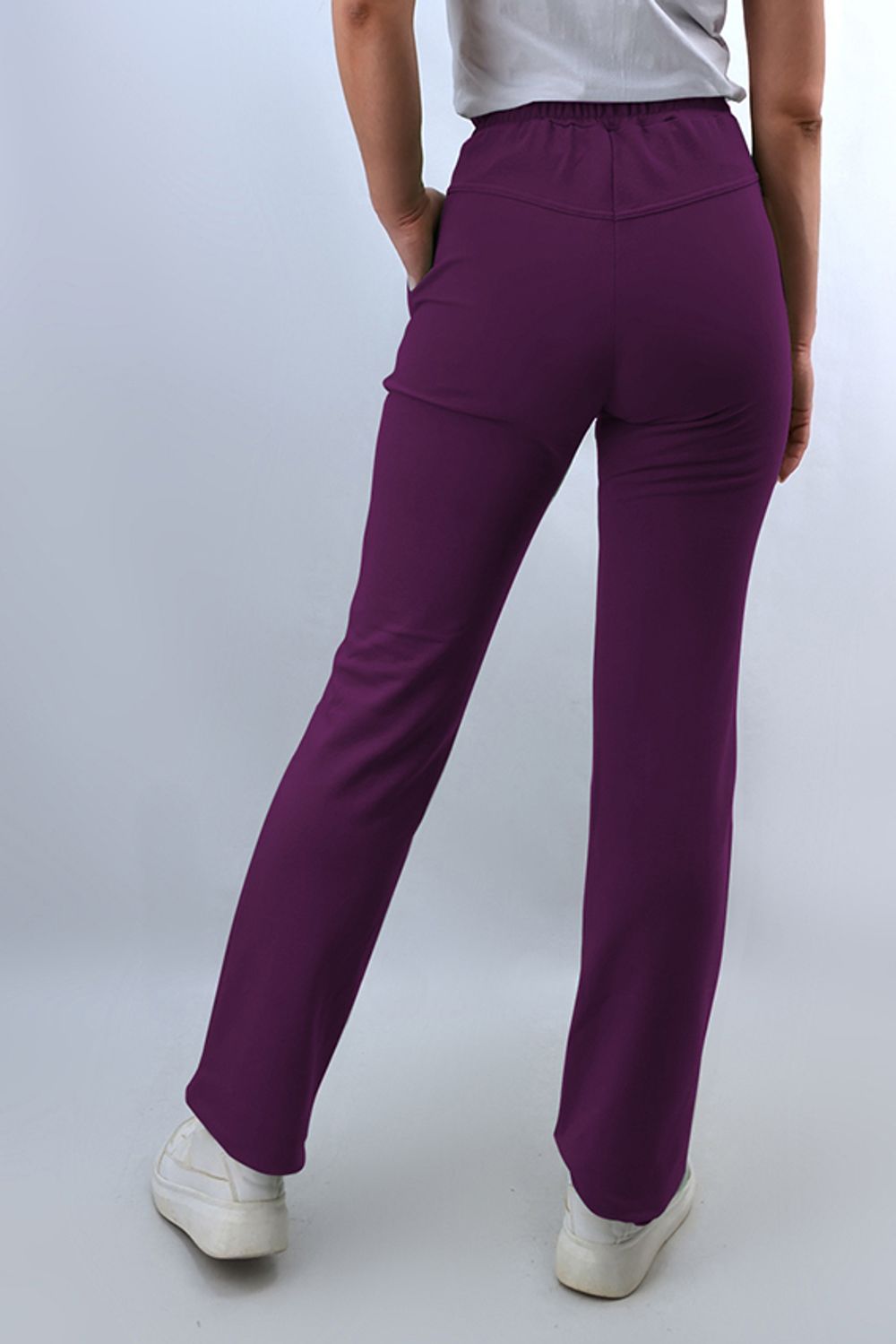 С-25-1 Брюки прямые из футера Уценка