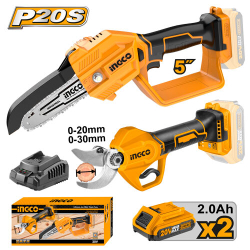 Набор аккумуляторного инструмента садового 20 В INGCO COSLI23065