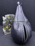 Кожаный Premium чехол для груши (Черный)