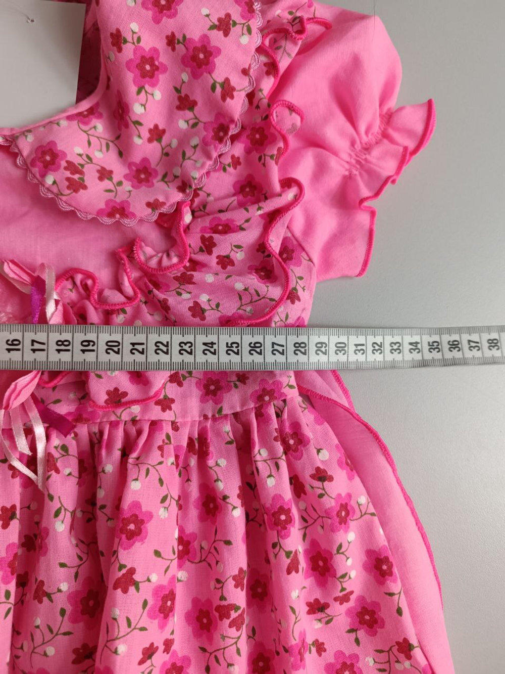 Платье примерно на годик для девочки