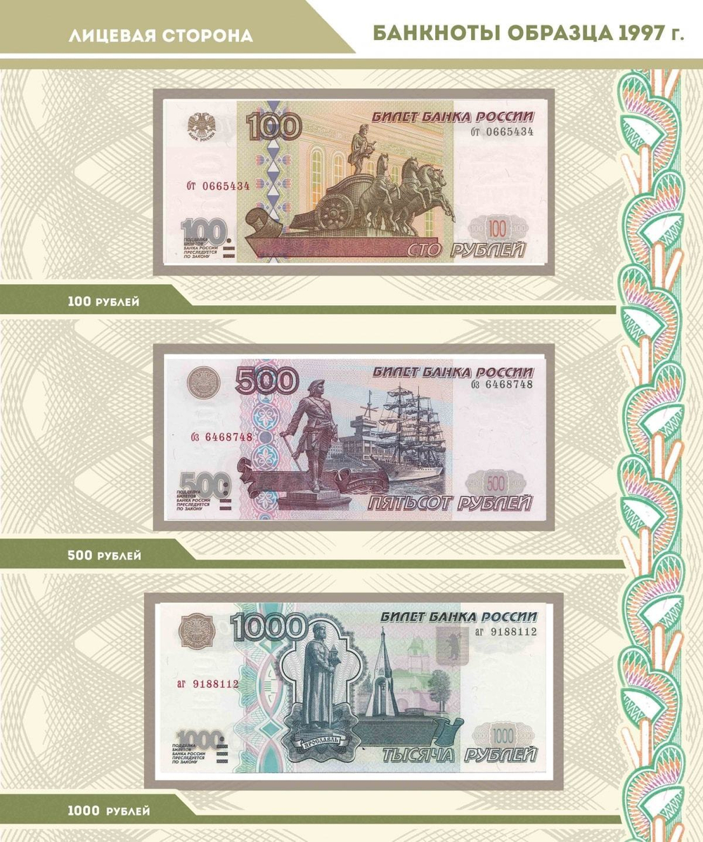 Альбом для банкнот Российской Федерации Коллекционеръ