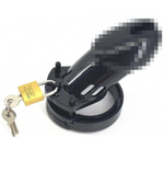 Насадка пояс верности мужская с замочком Blocker long черный