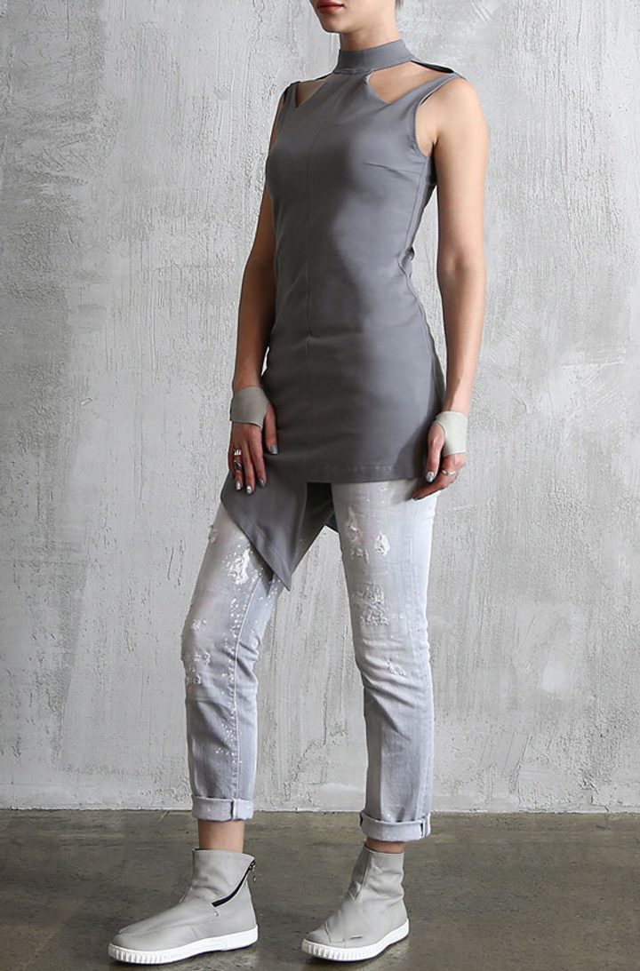 Туника "Sense Graphite Cut"