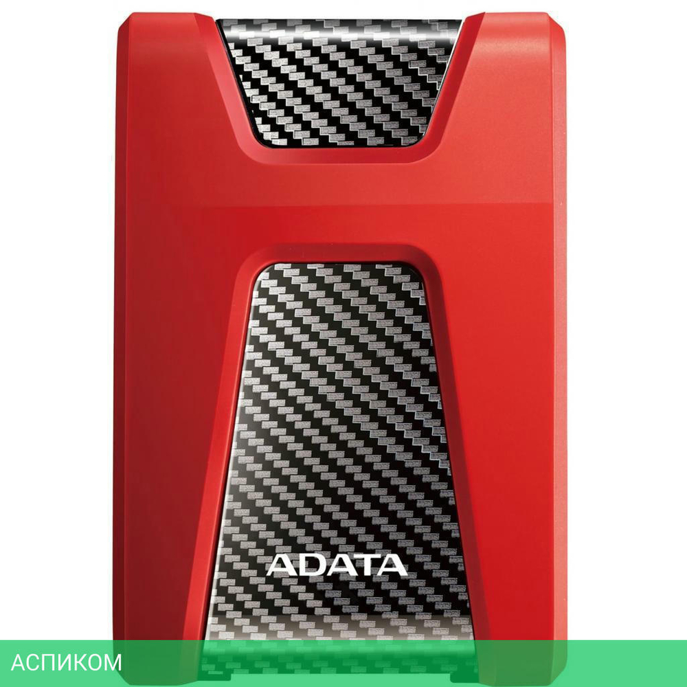 Внешний накопитель A-Data DashDrive Durable HD650 1TB Red (AHD650-1TU31-CRD)