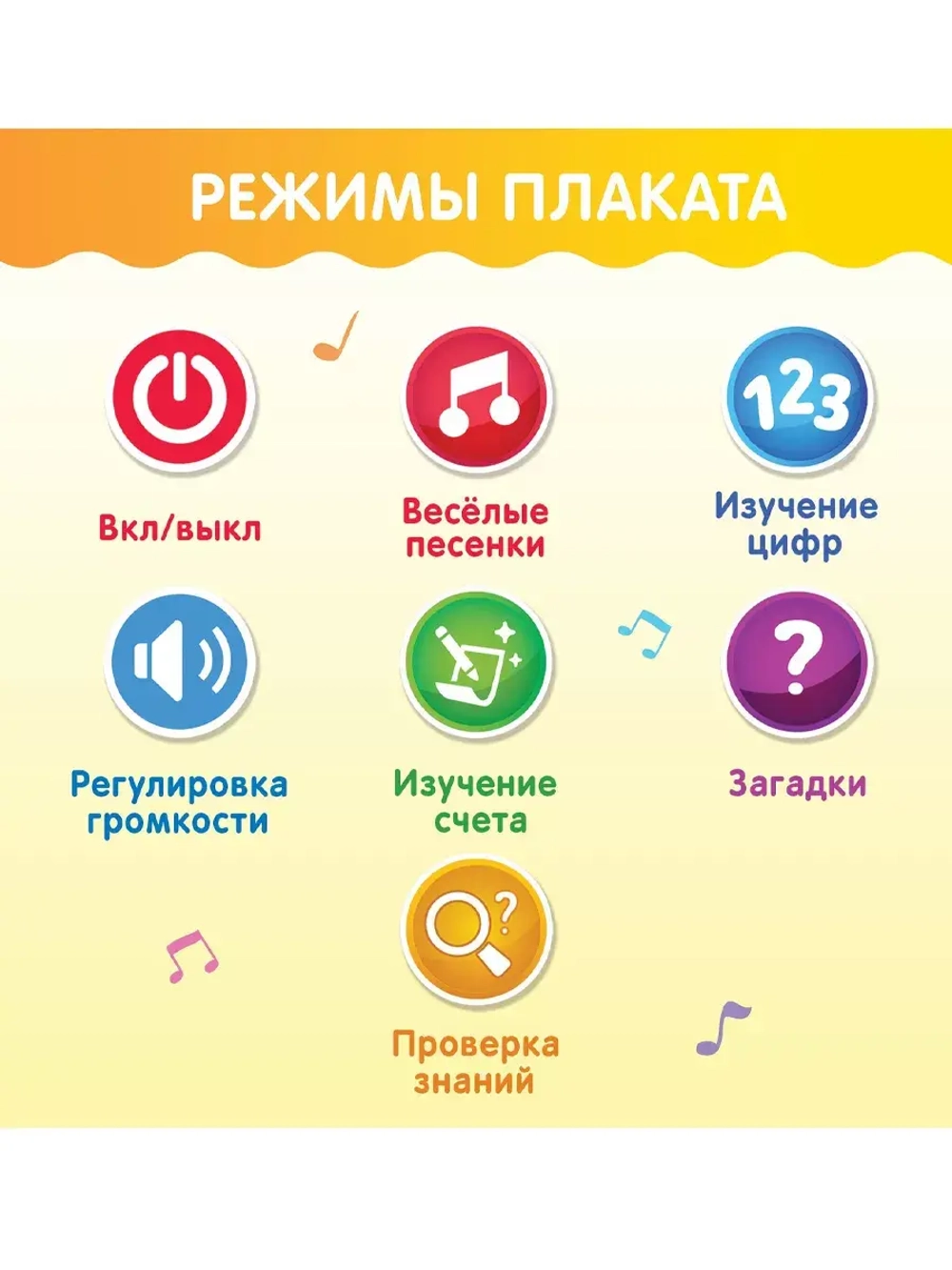 Обучающий плакат Весёлый счёт