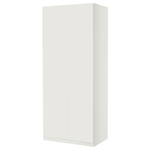 Распашной шкаф FARDAL PAX IKEA 2-дверный (белый)  90*50*220