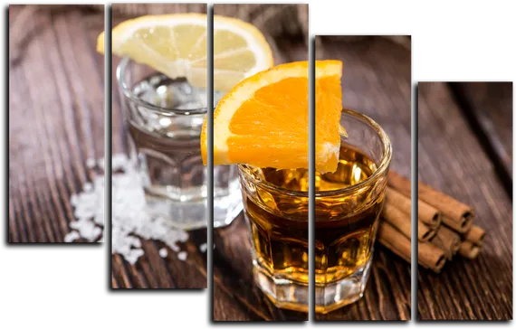 Модульная картина " Текила "