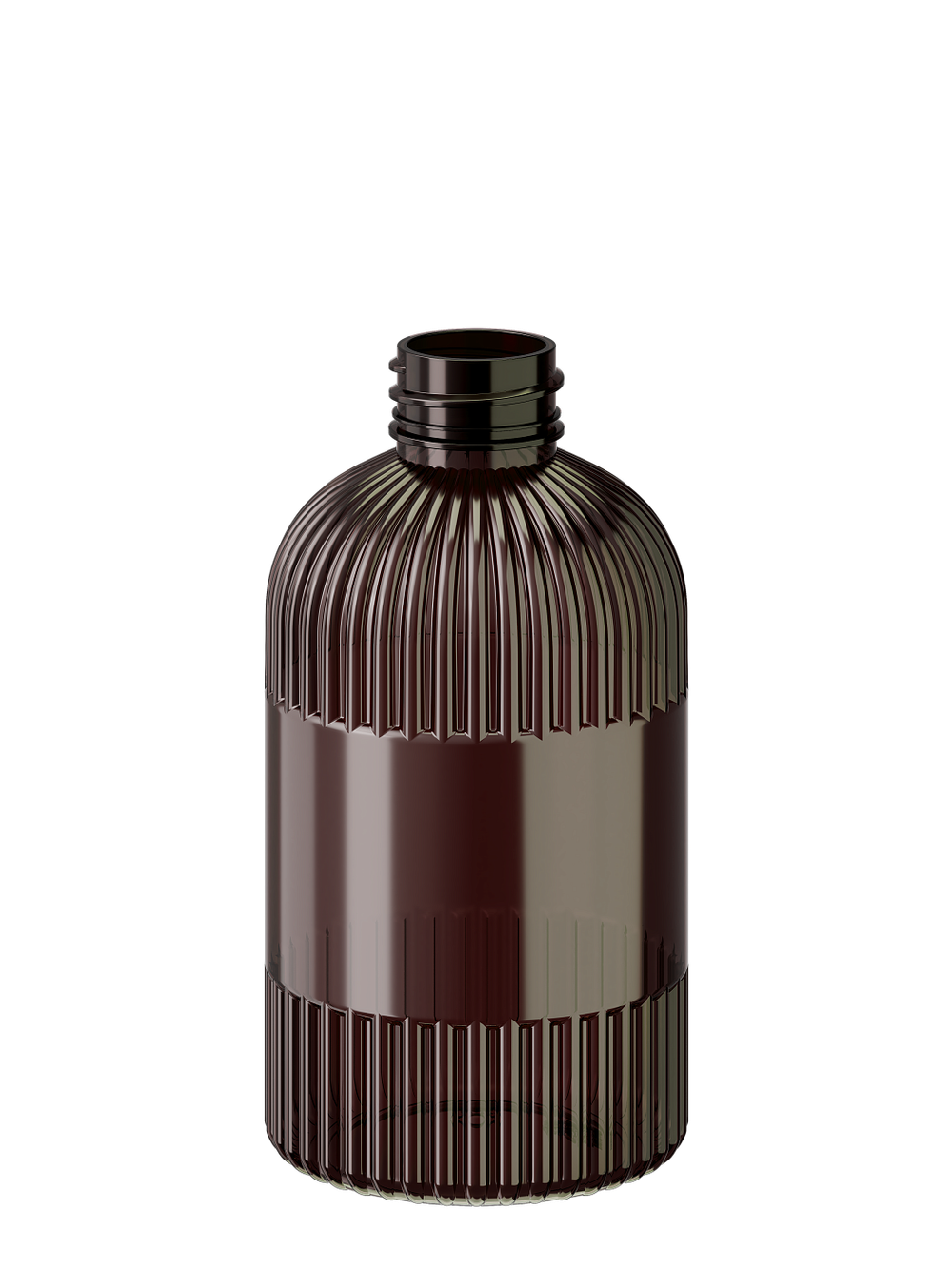 Флакон 400 мл 28 мм ПЭТ Premium коричневый от производителя «Тара-Гост»