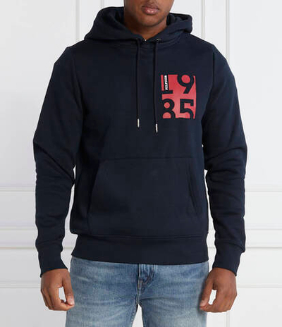 Худи CHEST PRINT Tommy Hilfiger - темно-синий(MW0MW32752)