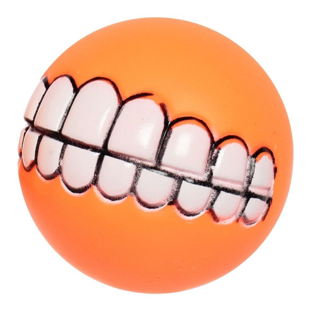 SC-003 Игрушка для домашних животных, Мяч оранжевый, 7,5см