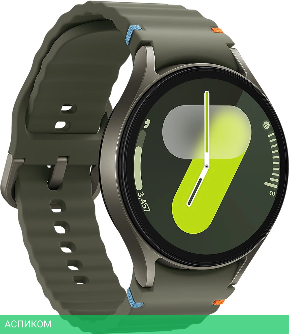 Умные часы Samsung Galaxy Watch 7 LTE 44мм 1.5 Super AMOLED зеленый/зеленый (SM-L315FZGACAU)