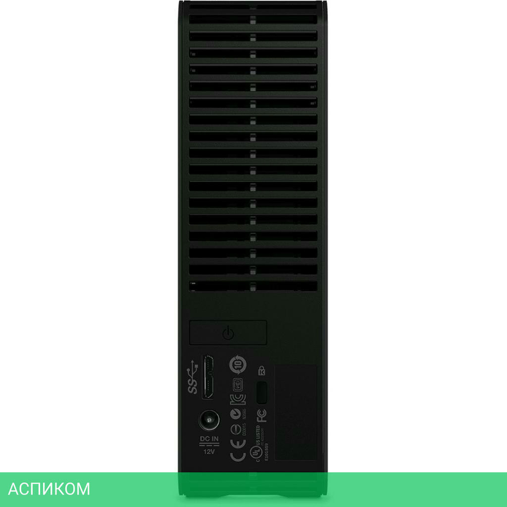 Внешний накопитель WD Elements Desktop 12ТБ (WDBWLG0120HBK-EESN)