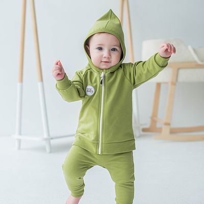 Warm hoodie 3-18 months - Bamboo