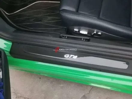 Дверные пороги GT4 для Porsche 718 982 Cayman 2016+ Порше