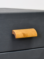 Тумба 45х45х67, Мадейра, офисная, прикроватная, на колесиках, под стол, с ящиками, деревянная, серый, Dipriz