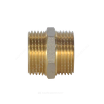 Ниппель латунь никель Ду 32 (1 1/4") НР 9022 ГОСТ 32585-2013 Aquasfera 9022-04