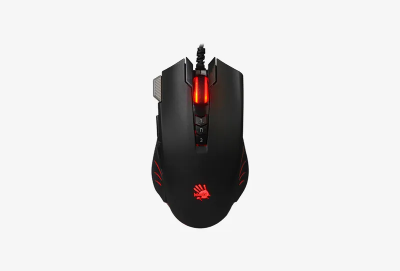 Мышь проводная A4Tech Bloody V9M  черный