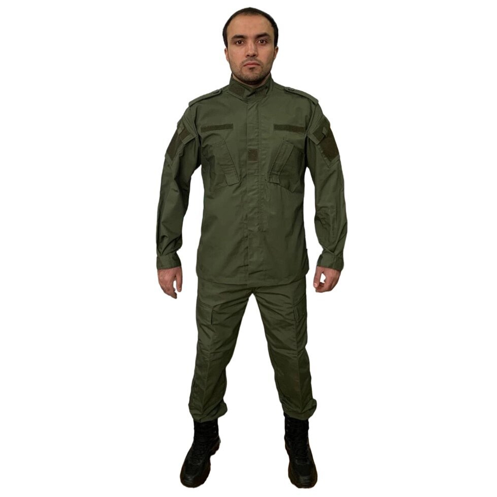 Военный тактический костюм с усилением зоны коленей G3 на спецоперацию (Олива) L