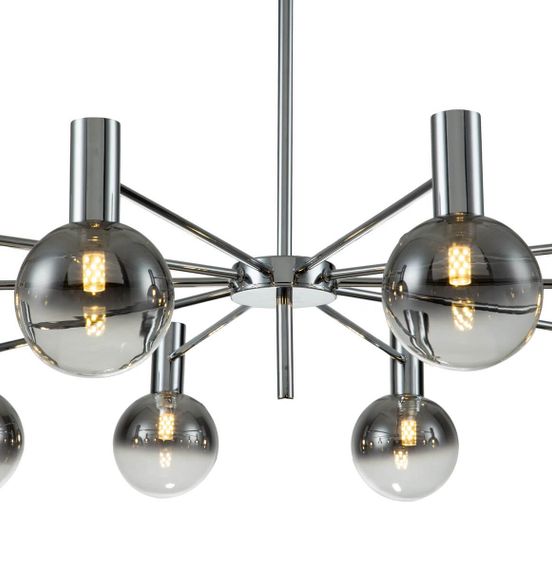 Подвесная люстра Indigo Collana 13015/10R Chrome V000225
