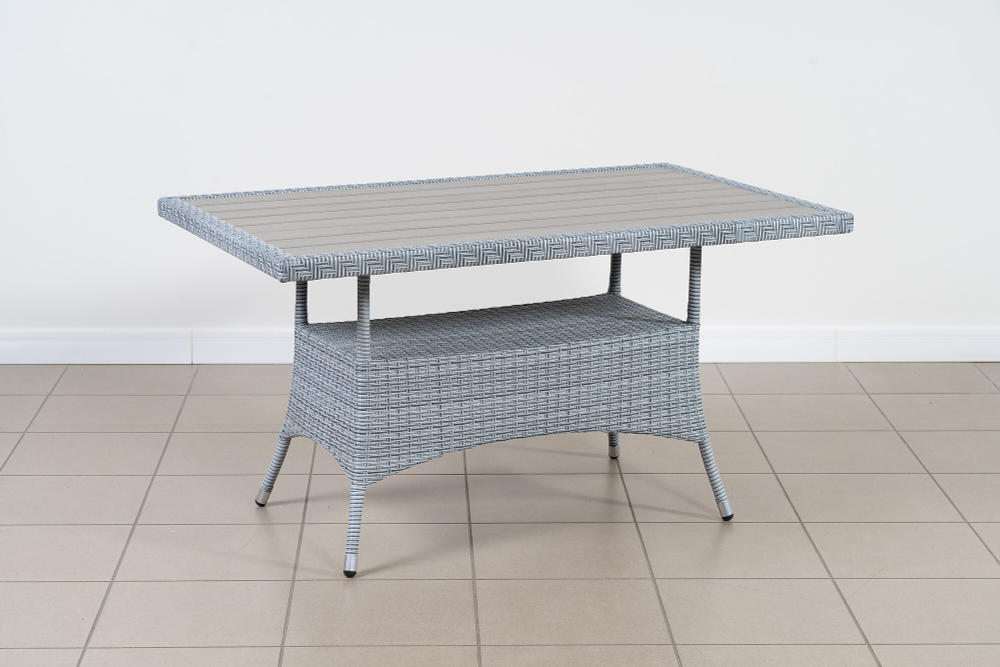 Стол прямоугольный, столешница ДПК, коллекция Крит