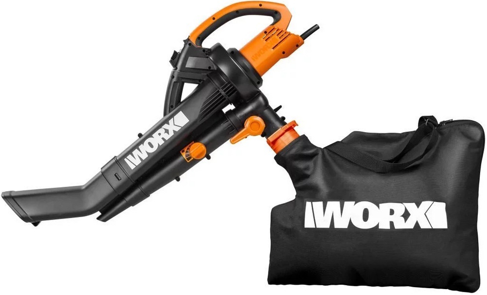 Воздуходув-Садовый Пылесос сетевой WORX WG505E