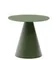 Приставной столик Wilshire Ø35х45 см зеленый, сталь, стекло