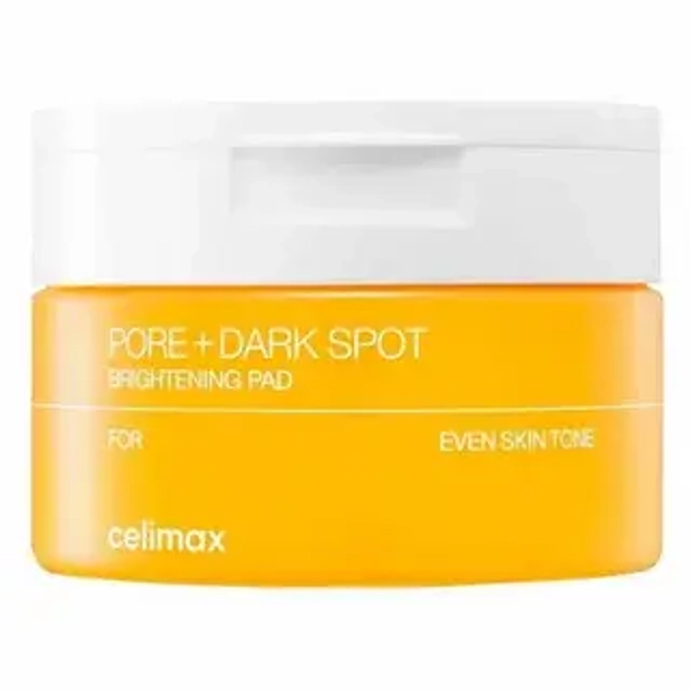 Celimax Pore+Dark Spot Brightening Pad тонер-пэды для выравнивания тона и рельефа кожи