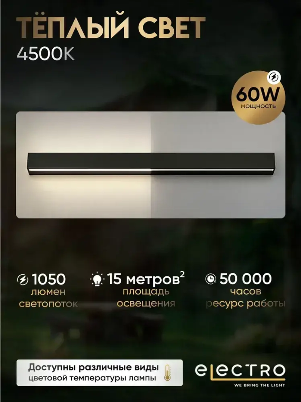 Светильник влагозащитный настенный уличный фасадный