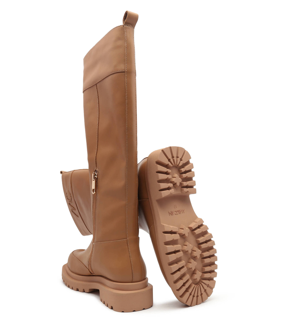 Кожаные офицерские сапоги Marc Cain - коричневый(VB SA.01 L01)