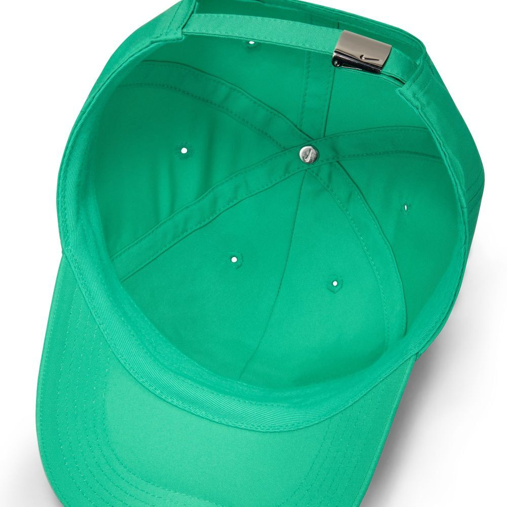 Теннисная кепка Nike Kids Dri-Fit Club Unstructured Metal Swoosh Cap - зеленый
