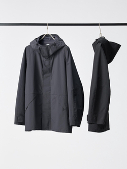 UNIQLO Парка BLOCKTECH, темно-серый