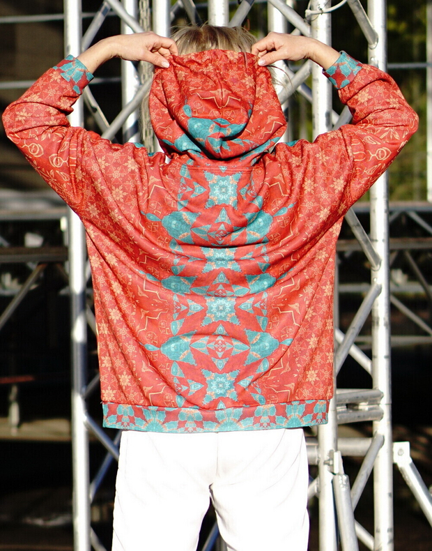 Худи "Эзотерика", по мотивам символической миниатюры из средневекового манускрипта