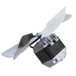 Двигатель(микродвигатель) вентилятора 34-45 с крыльчаткой 300 мм и решеткой