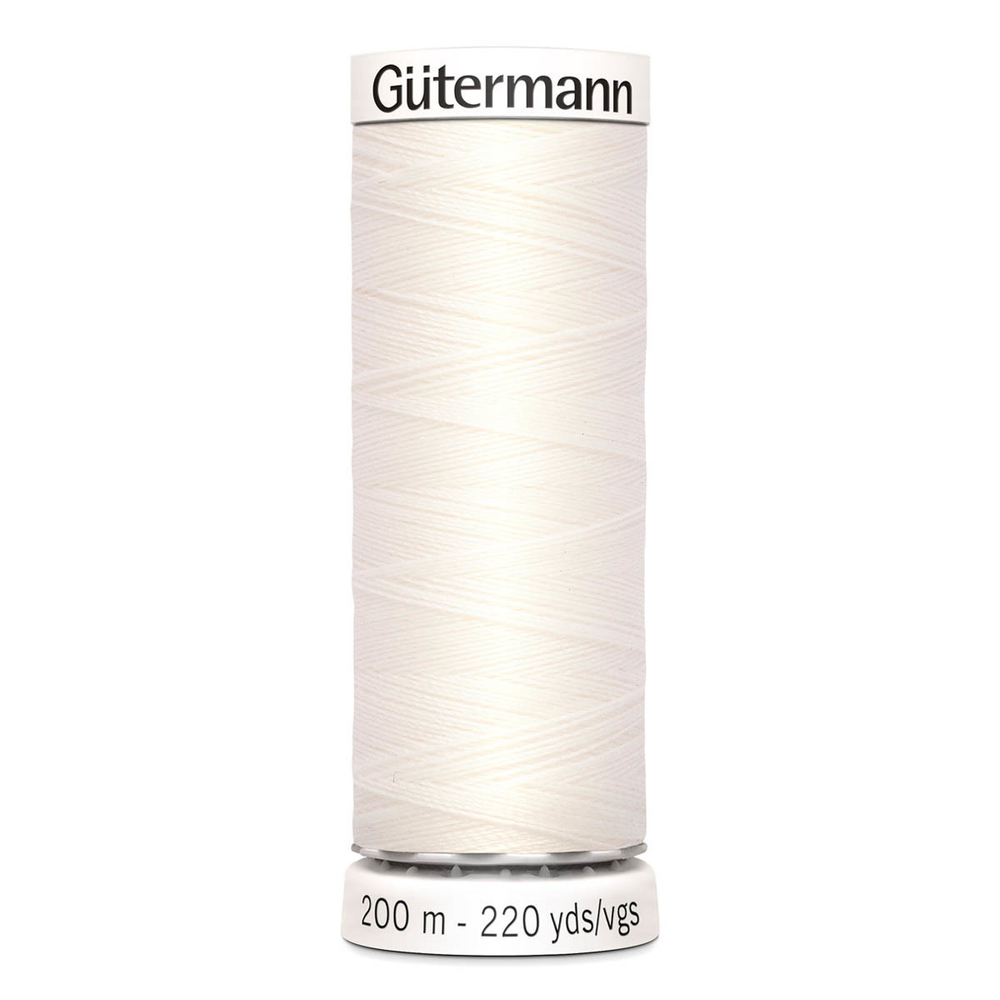 Нить Sew-All 200 м, Gutermann, 111 айвори
