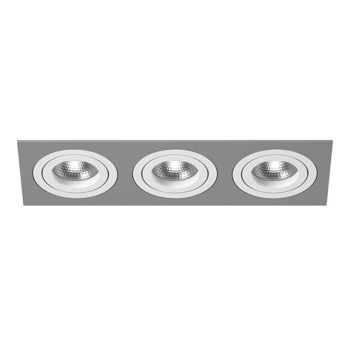 Комплект из светильника и рамки Lightstar Intero 16 (217539+217606+217606+217606) i539060606
