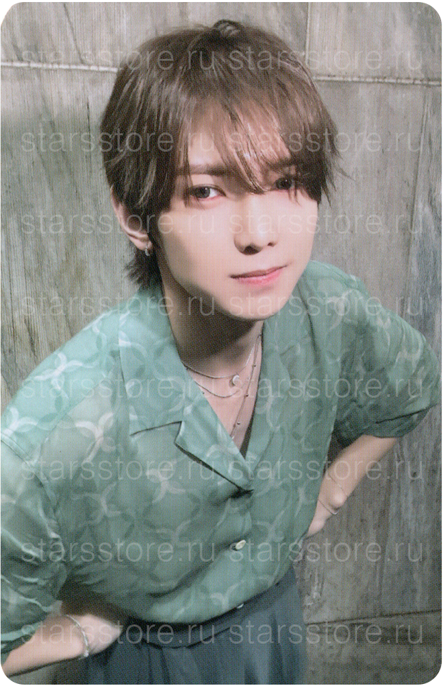 Фотокарта Yeosang ATEEZ GOLDEN HOUR : Part. 1 Platform ver. (KQ)