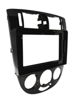 Комплект рамки с разъёмами 10" Chevrolet Lacetti седан, Daewoo/Ravon Gentra (черная кондей) - Car-Smart 3044CON