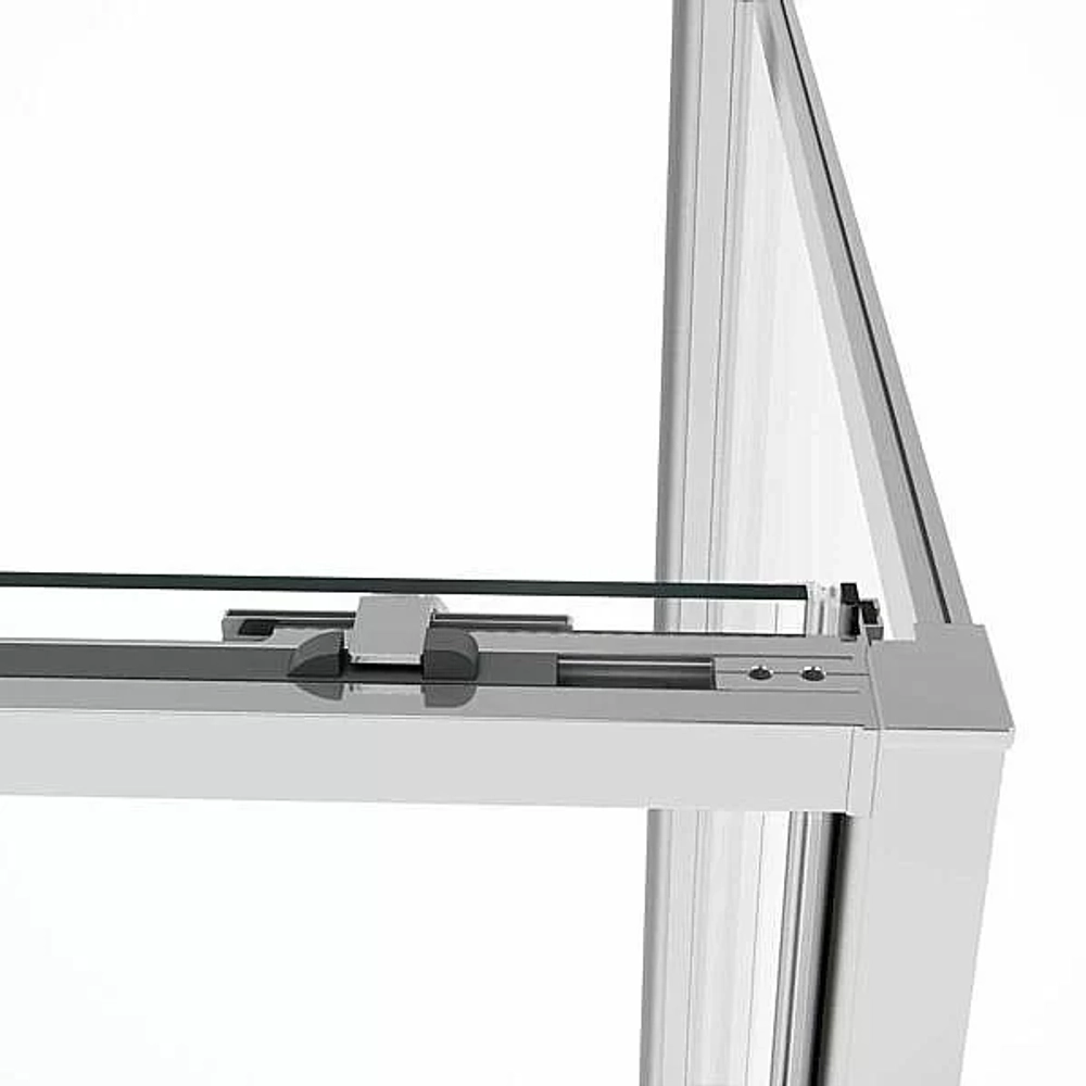 Душевой уголок Vincea Slim Soft VSR-1SS1013CL 130x100 стекло прозрачное/профиль хром