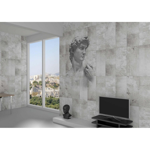 Панель ПВХ ВЕК фотопечать 3D матовые Грей фон 2700х250 мм