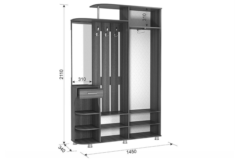 Прихожая "Барселона-2"