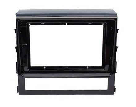 Комплект рамки с разъёмами 9" Toyota Land Cruiser 200 2015-2021 без JBL - Car-Smart 9106F0