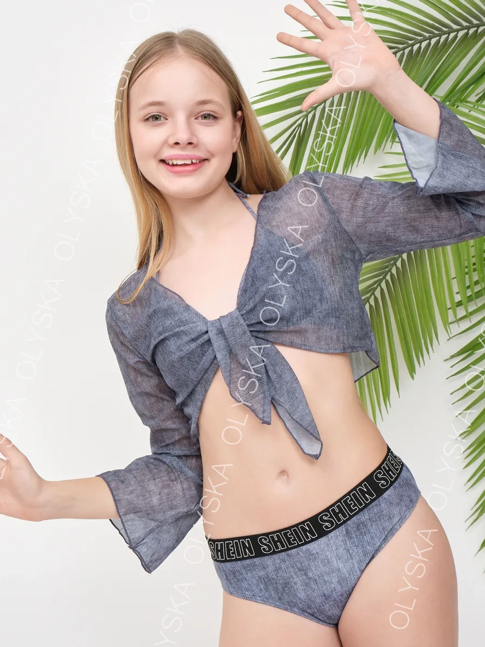 купальник раздельный 3 в 1 топ парео