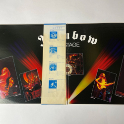 Винтажная виниловая пластинка LP Rainbow On Stage (Japan 1977) (Obi) Man On The Silver Mountain