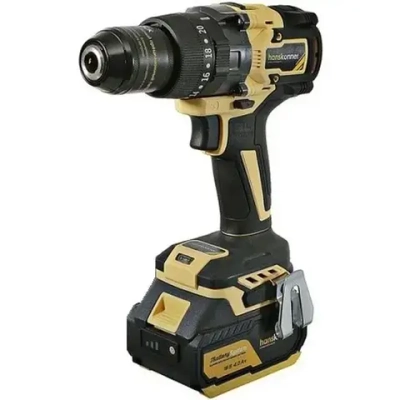 Дрель-шуруповерт акк.б/щ удар Hanskonner PLATINUM,18В,HCD18165BLI