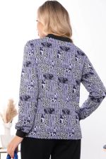 Джемпер "Уютный вечер" (синий) Б7416 LT Collection